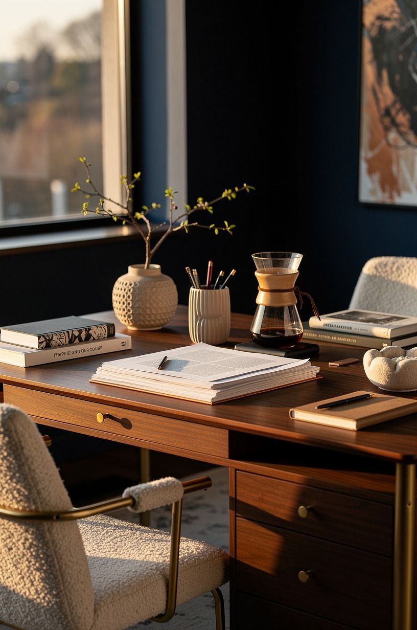 Try The Paper-and-Pour Station beside your desk