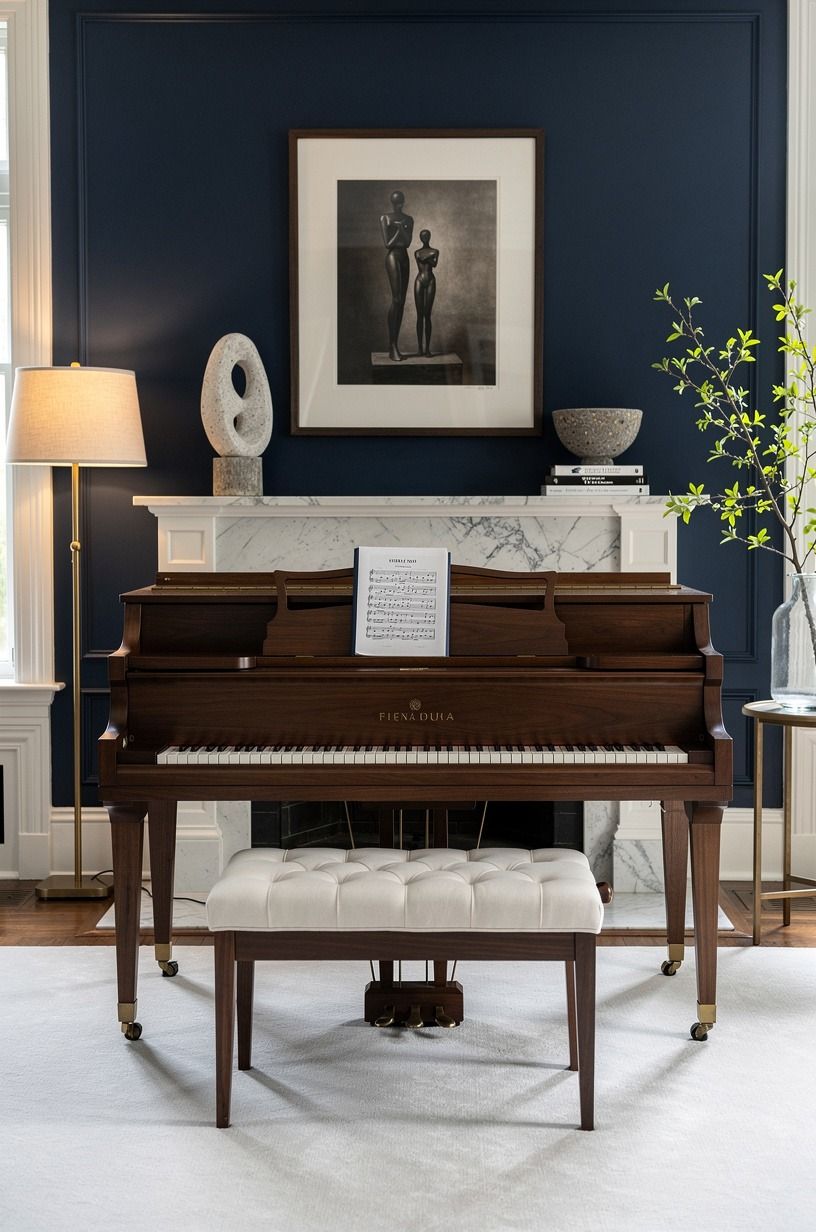 Hang art at recital height, not ceiling height