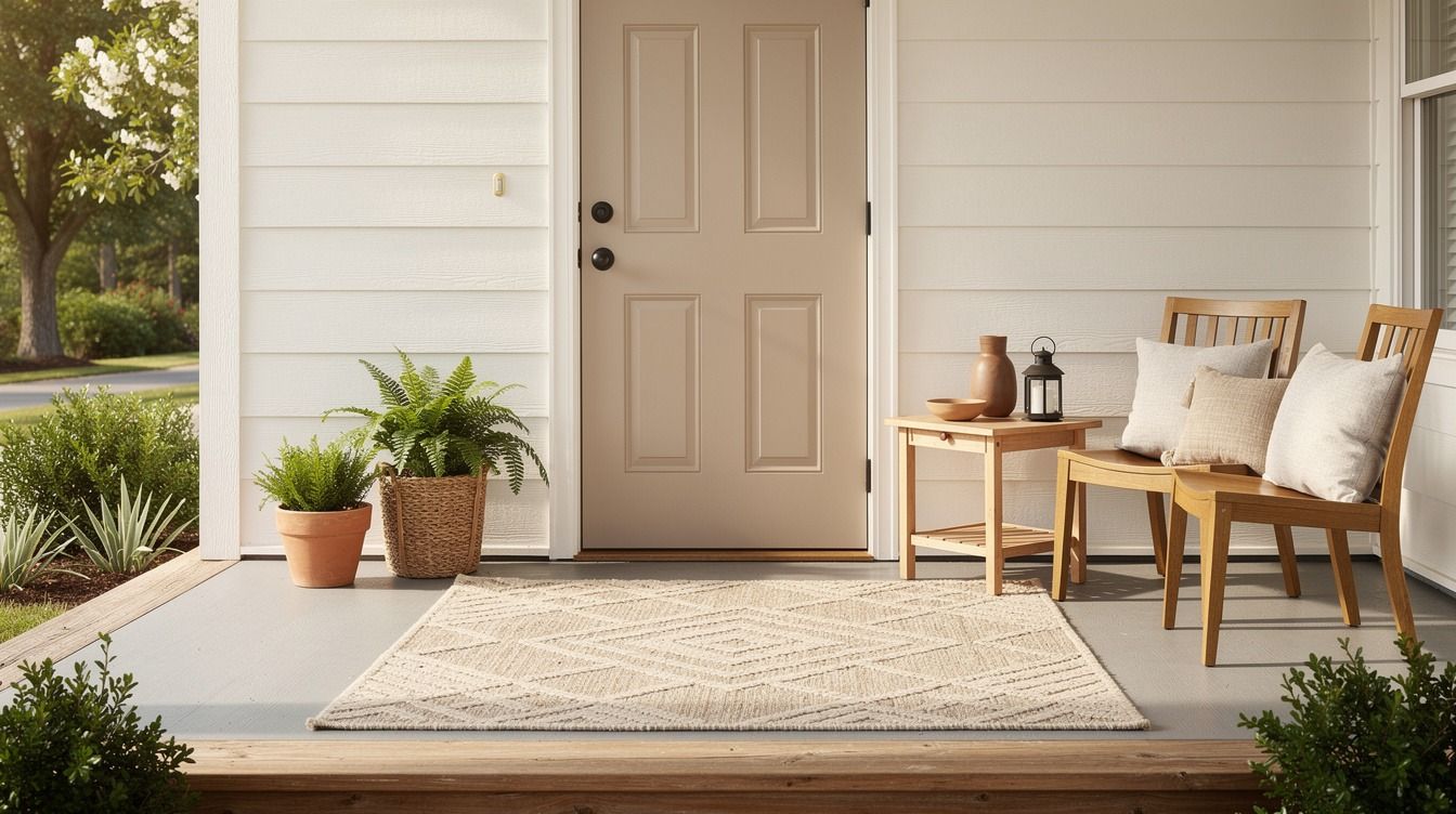 19 Small Front Porch Decor Ideas on a Budget That Look Twice as Big
