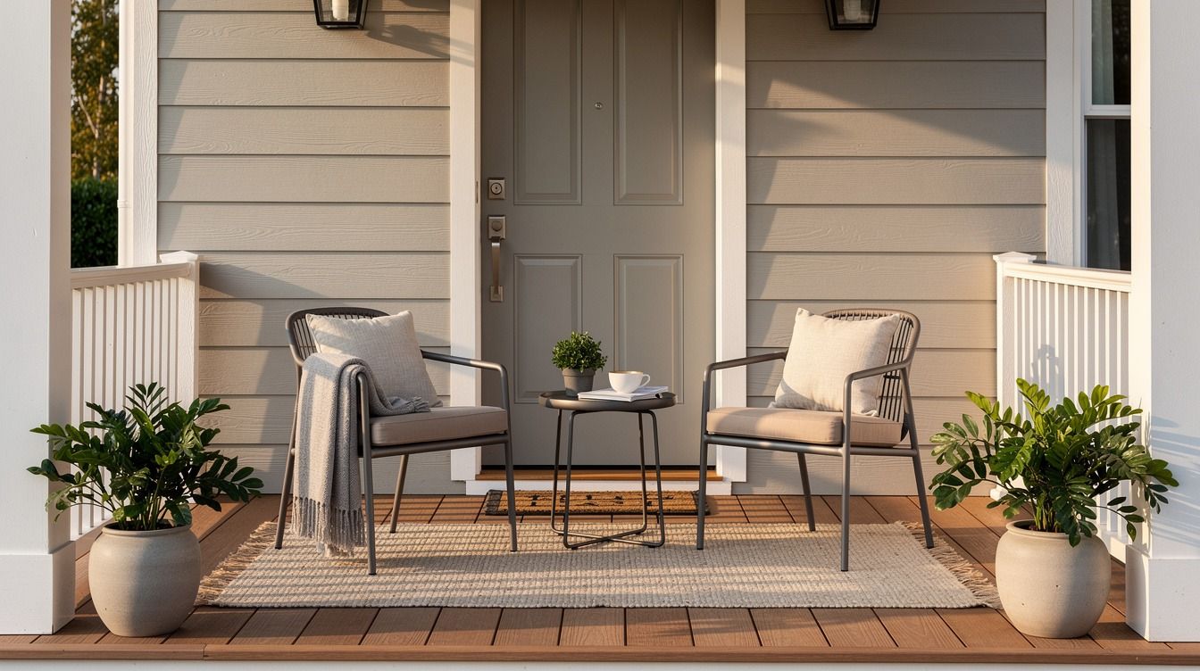 16 Small Front Porch Seating Ideas for Cozy Conversation Without Renovating