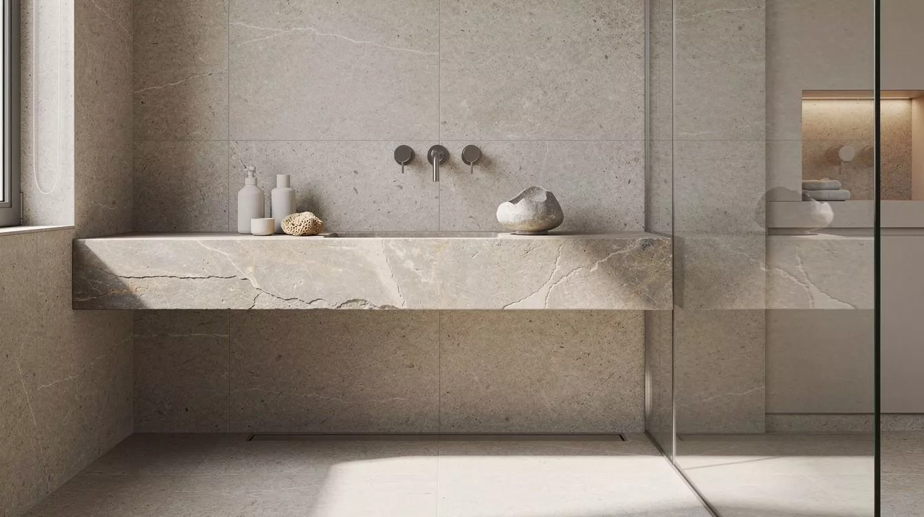 13 Stone Shower Shelf Ideas for Natural, Durable Style That Lasts
