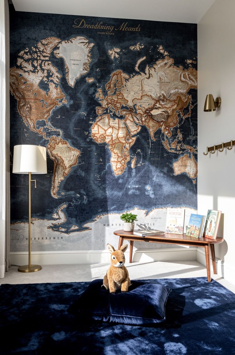 Add a Map Mural, Not a Cartoon Parade