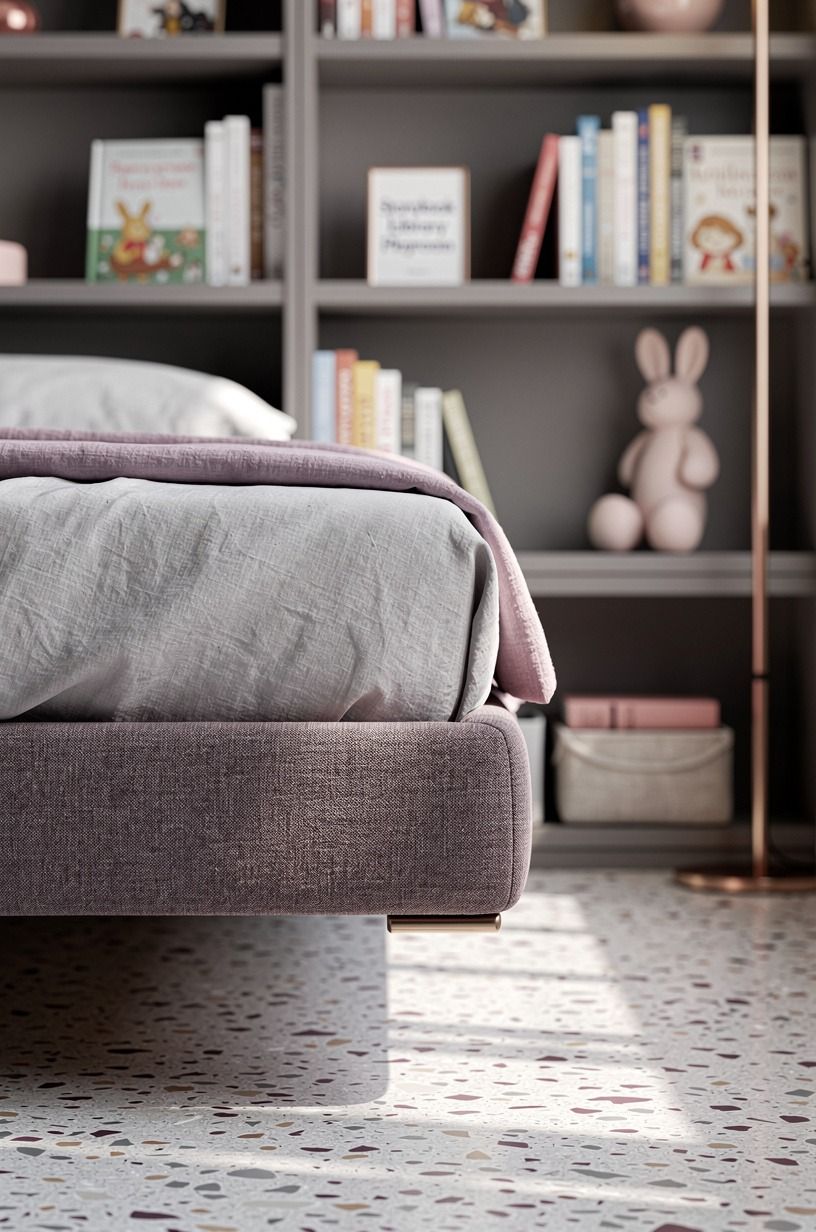 Float a Twin Bed Beside the Library Playroom