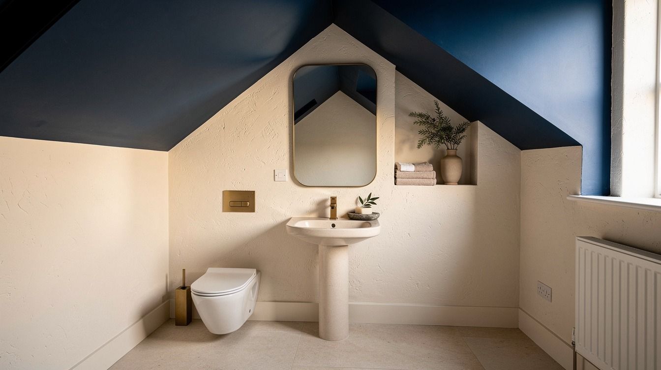 15 Under-Your-Stairs Powder Room Ideas for Overlooked Space That Works