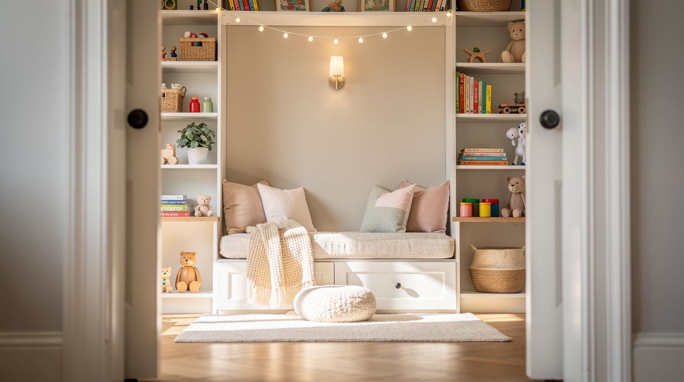 19 Ways to Turn a Closet Into a Detail Playroom for Small-Space Magic