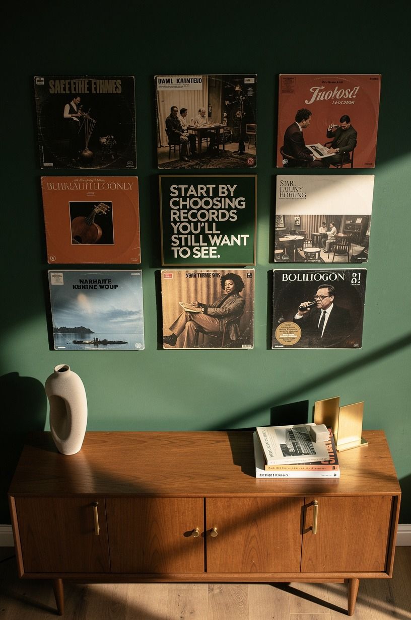 Start by choosing records you’ll still want to see