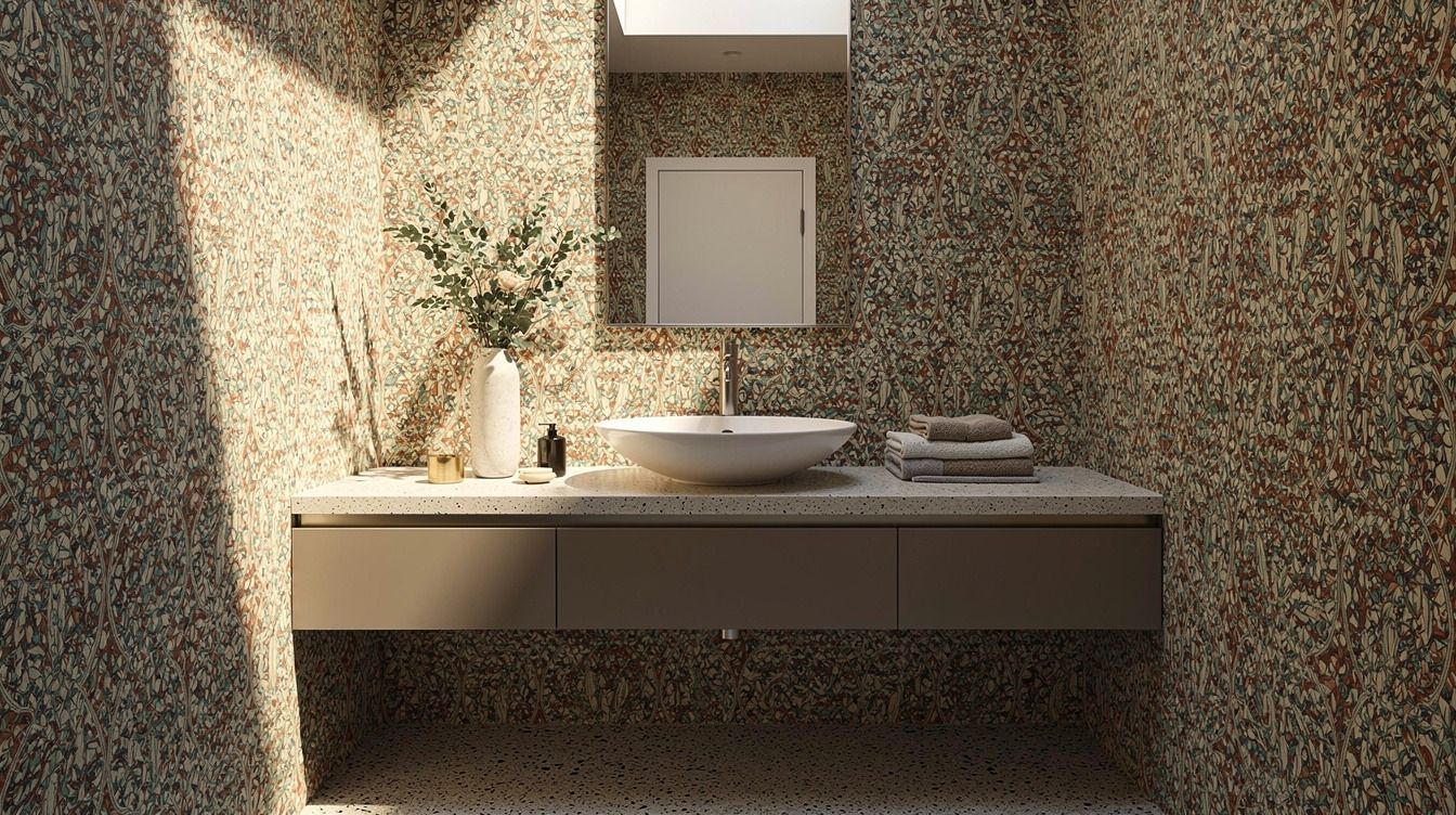 Easy Updates: Why Designers Almost Always Reach for Wallpaper in the Powder Room