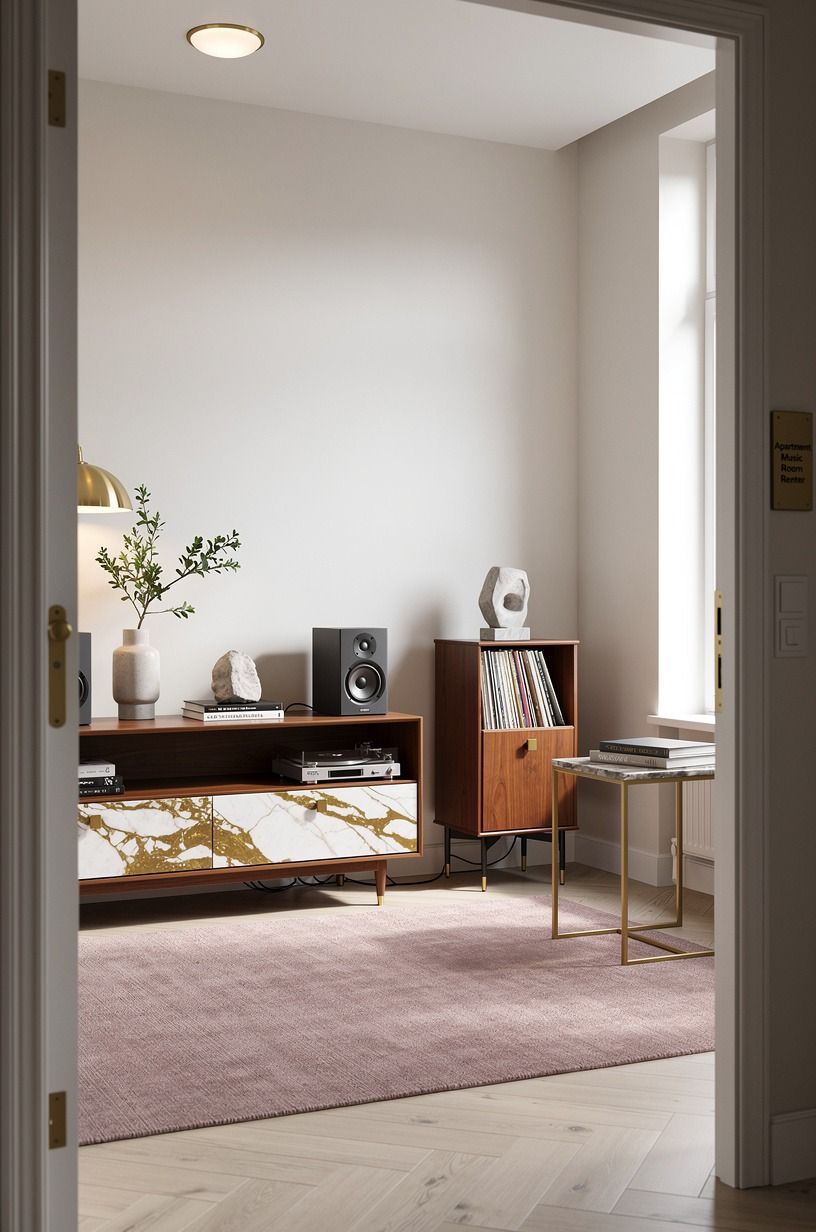 Layer the Three-Source Light Stack for Apartment Music