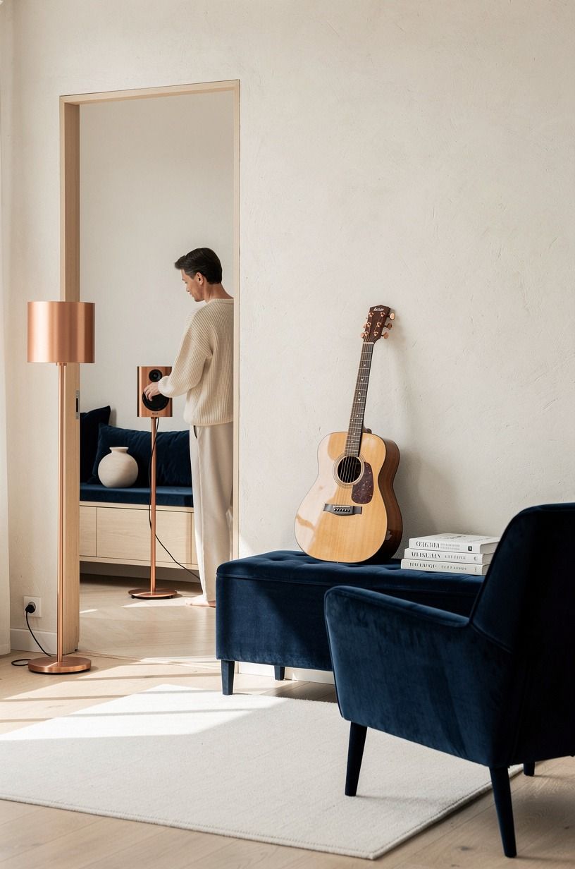 Turn a Corner Into the Apartment Music Stage