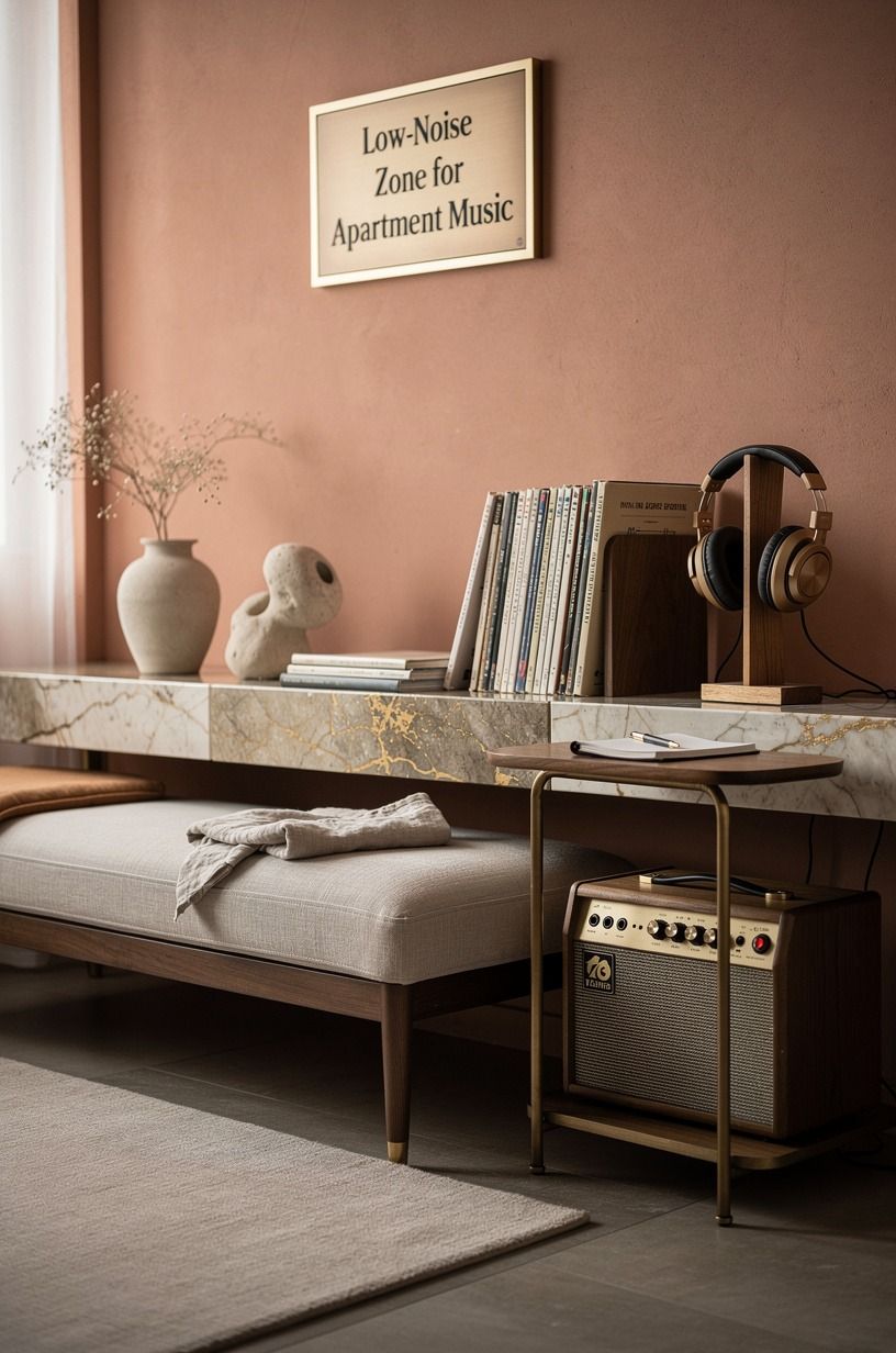 Use the Low-Noise Zone for Apartment Music