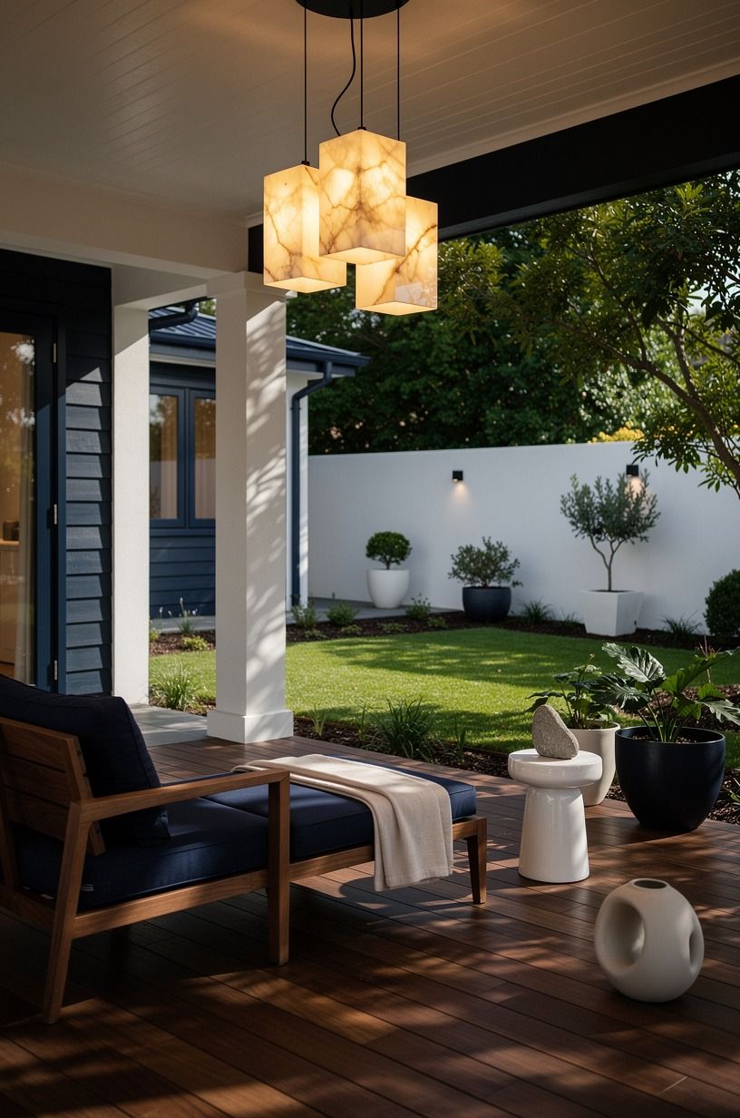 Add a Lantern Cluster With the Porch-to-Plot Rule
