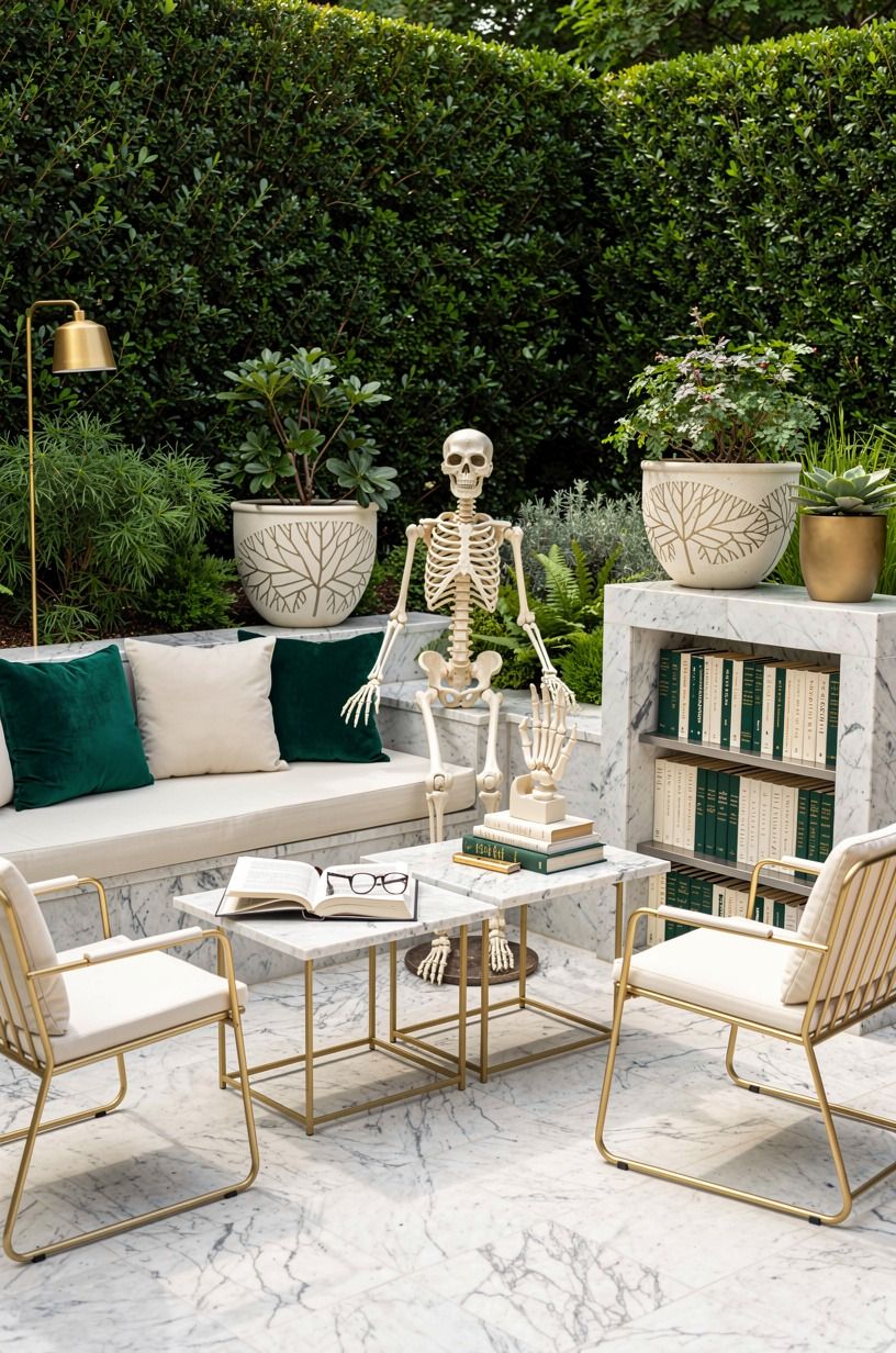Put Skeletons in a Book Club
