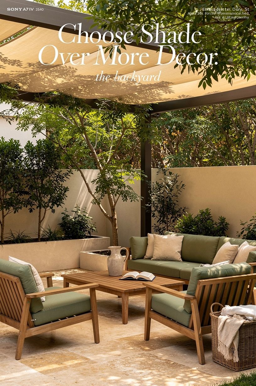Choose Shade Over More Decor
