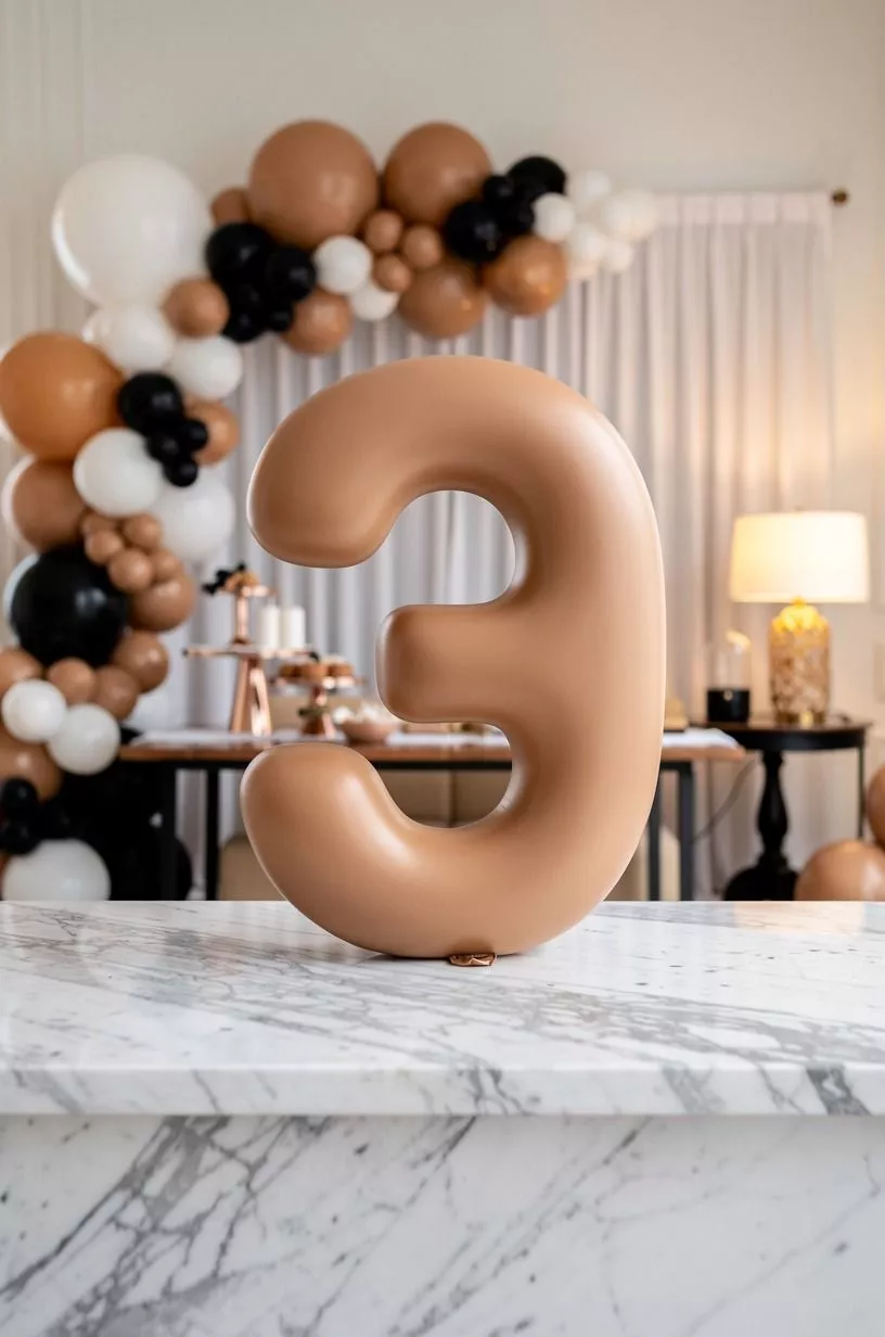 Use One Oversized Number as the Focal Point