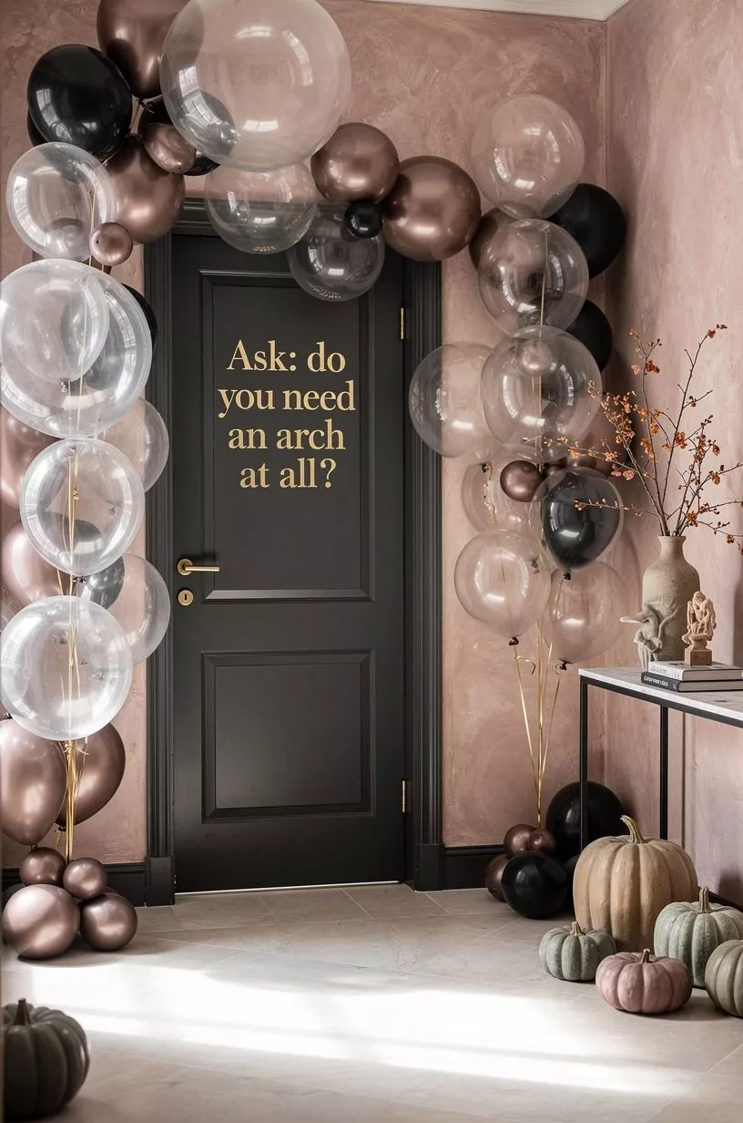 Ask: do you need an arch at all?