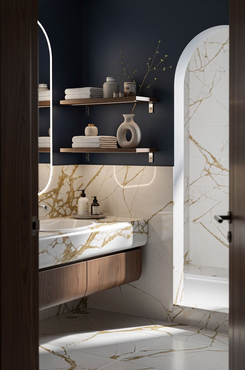 Anchor a removable shelf for rental-friendly storage