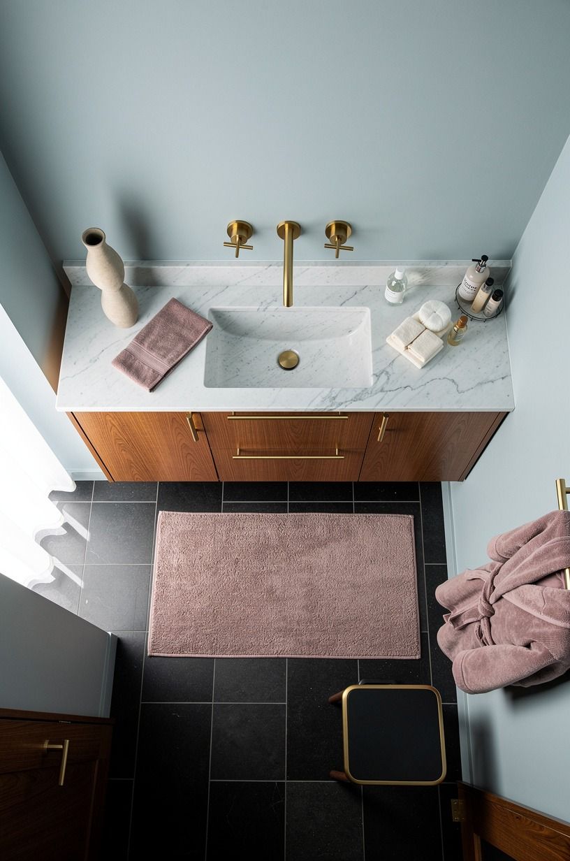Choose Sherwin-Williams Sea Salt SW 6204 over stark white