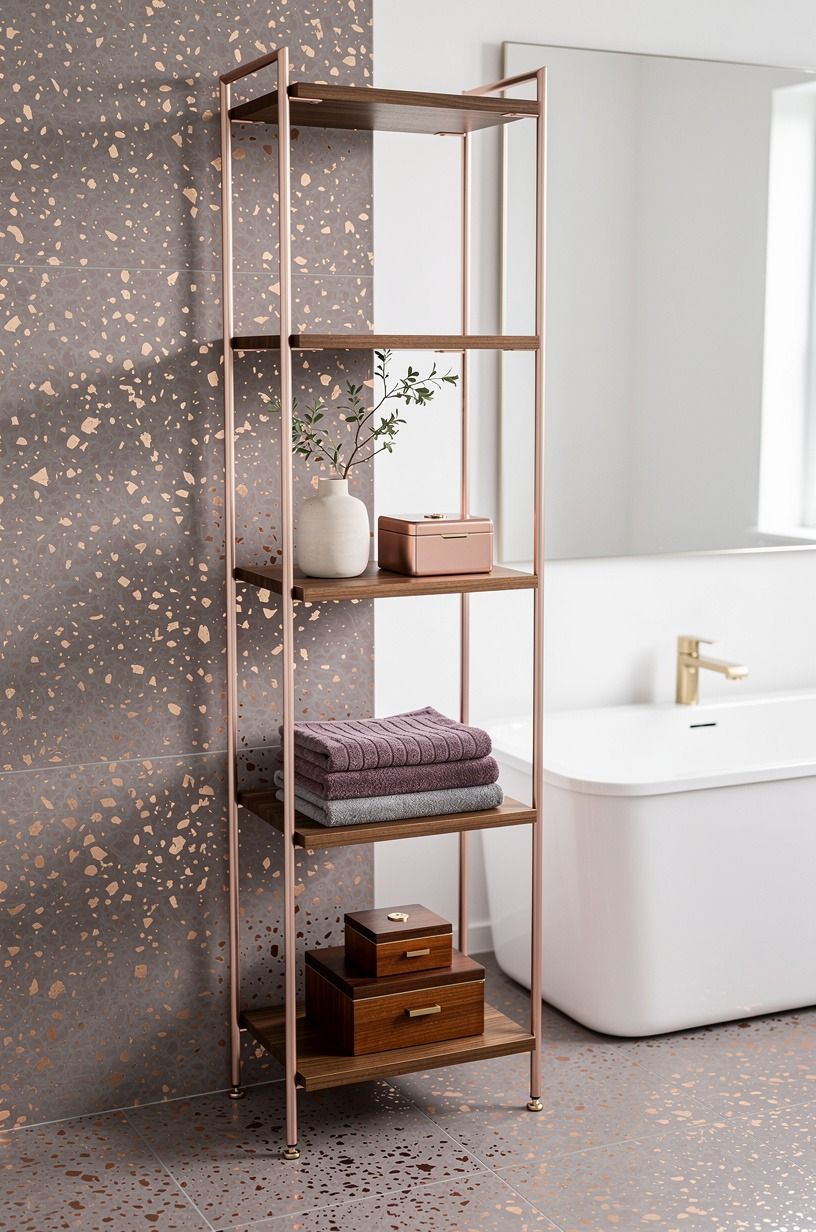Hang a Removable Tension Shelf for a Rental