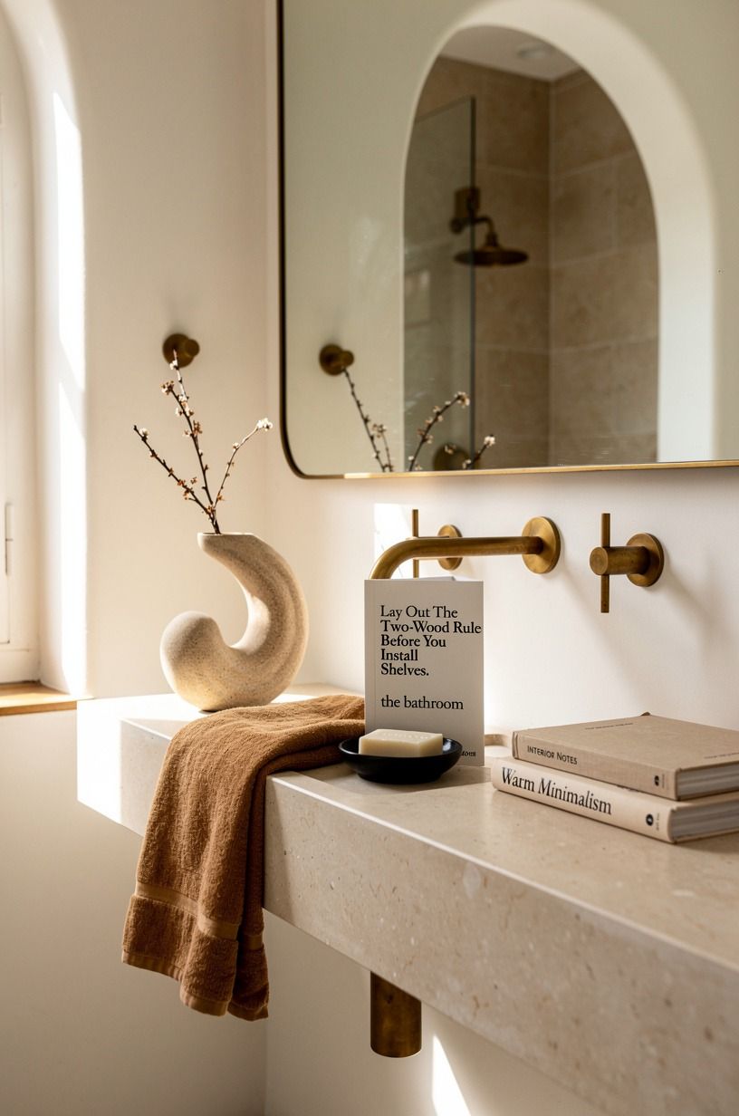 Lay Out The Two-Wood Rule Before You Install Shelves