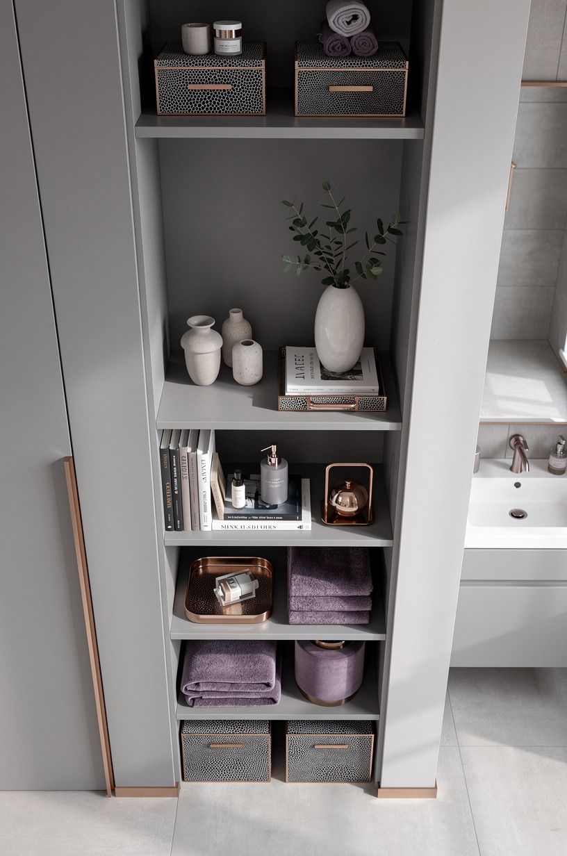 Make the niche feel carved, not added on