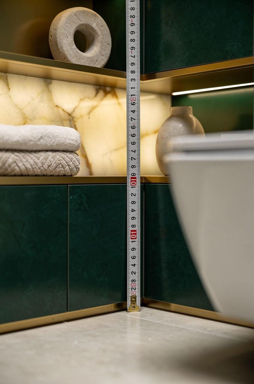Measure the Toilet Clearance Before Styling