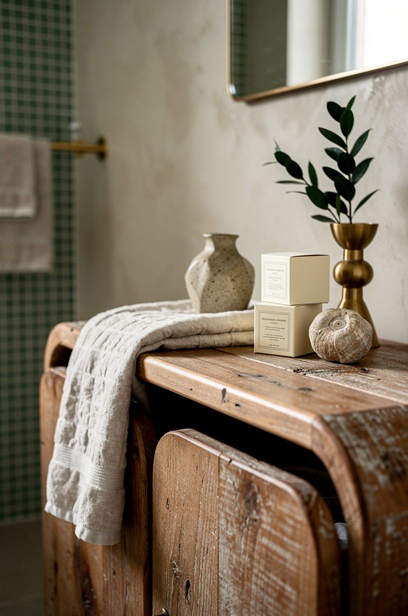 Mix affordable storage with one refined piece