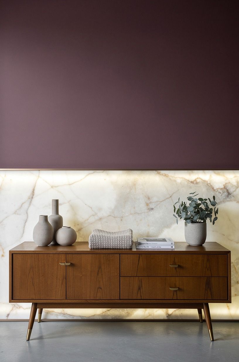 Paint the upper wall with a color that survives steam
