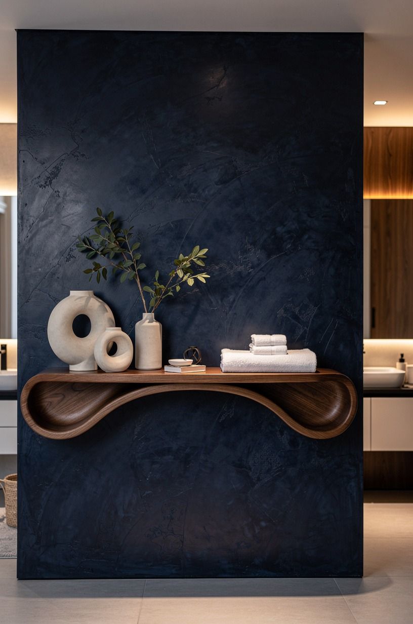Paint the Wall Behind the Shelf for More Depth