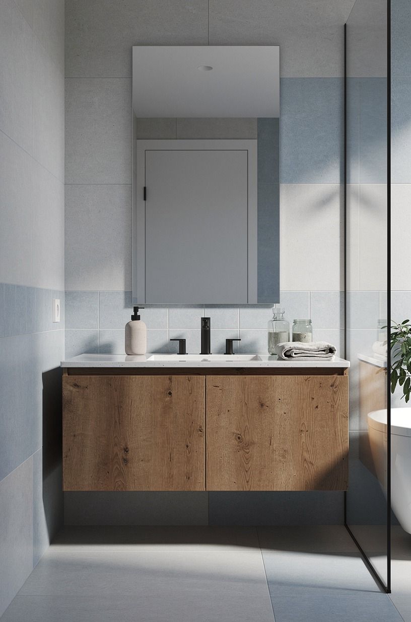 Place a Warm Accent over a Cool Background