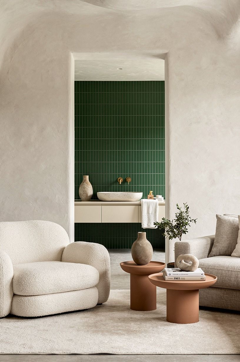 Pull in a cave palette with Sea Salt and clay