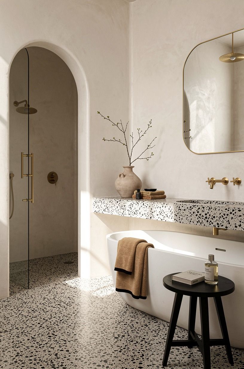 Swap Chrome for Brushed Brass, Not Mirror Gold