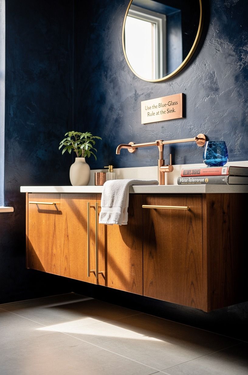 Use the Blue-Glass Rule at the Sink