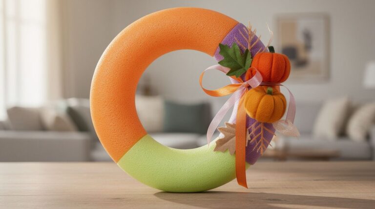 How to Beginner Halloween Wreaths With No Sewing, No Wire Frame and Nothing Sharp Without Overthinking It