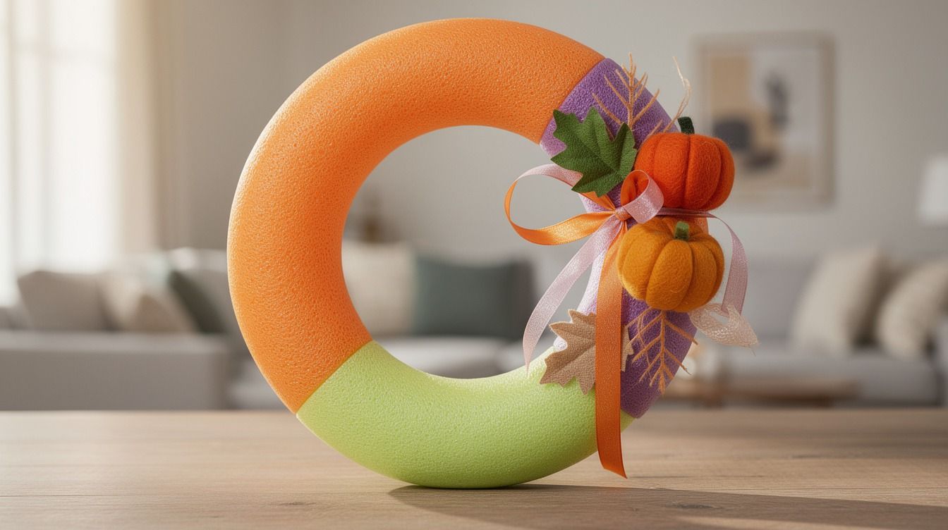 How to Beginner Halloween Wreaths With No Sewing, No Wire Frame and Nothing Sharp Without Overthinking It