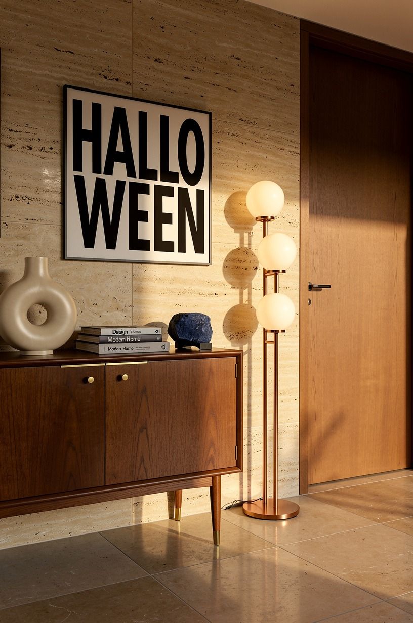 Use The Three-Height Light Stack beside the door