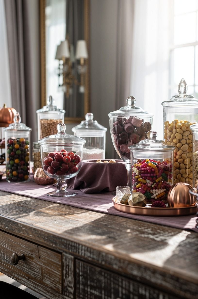 Style Fall Texture Around the Candy