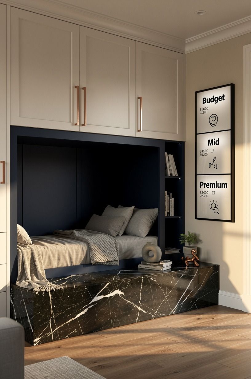 Budget the built-in fort with a clear cost ladder