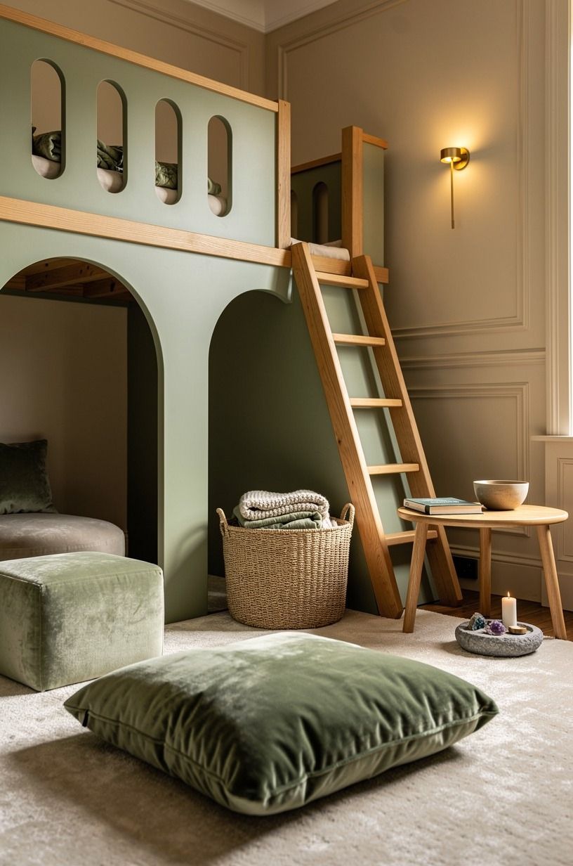 Finish the indoor treehouse playroom with a reset ritual