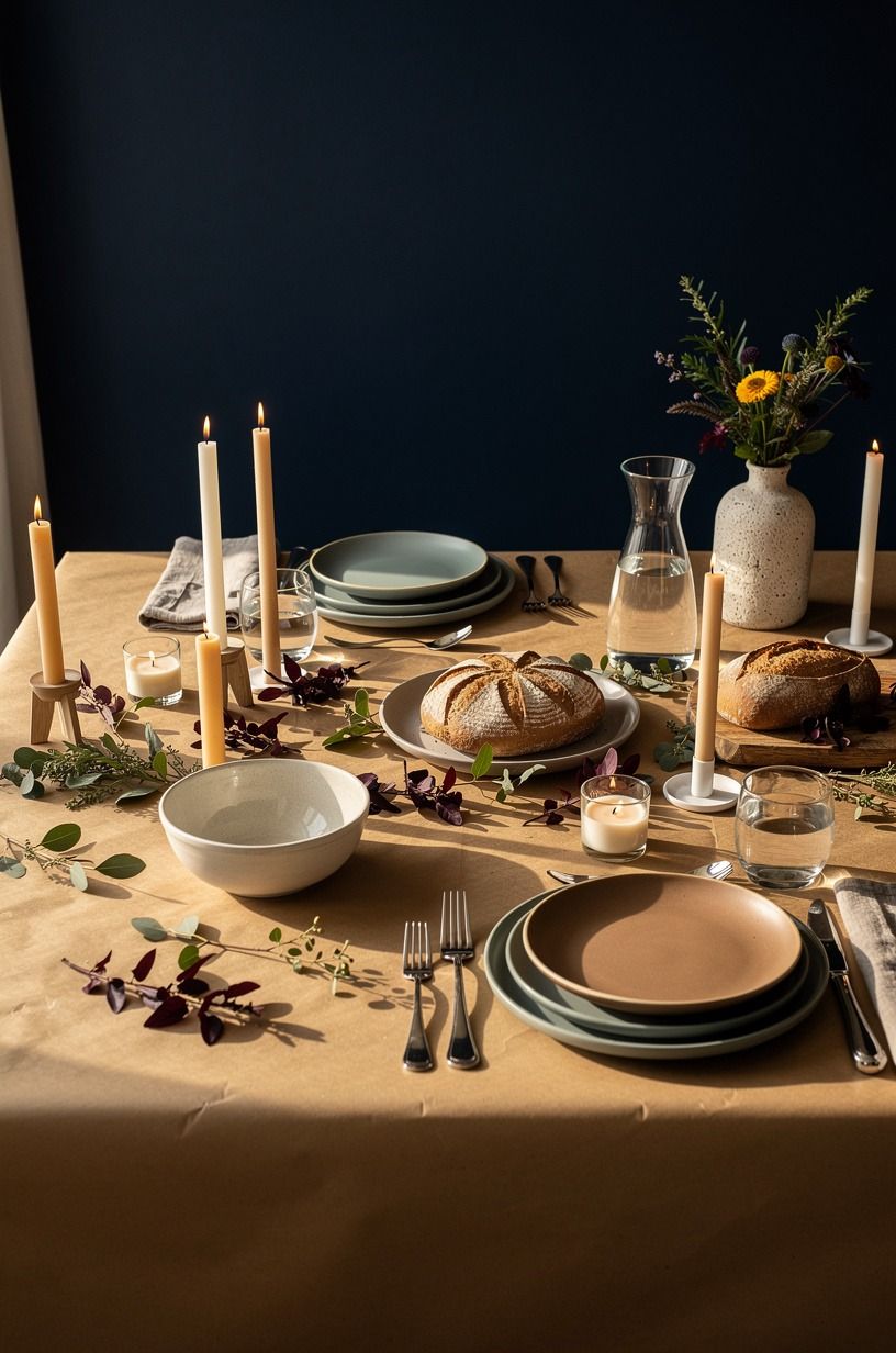 Paint the Wall Instead of Replacing the Tableware