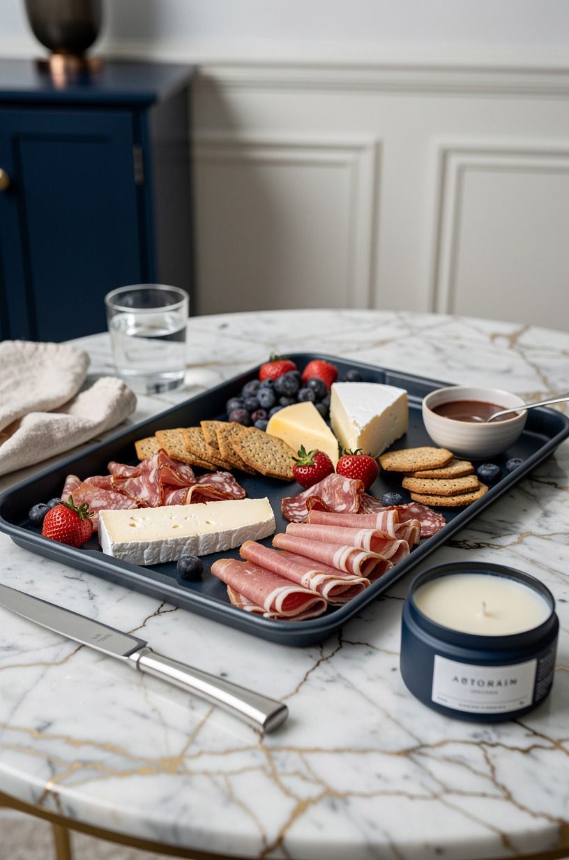 Anchor the Board on a Sheet Pan
