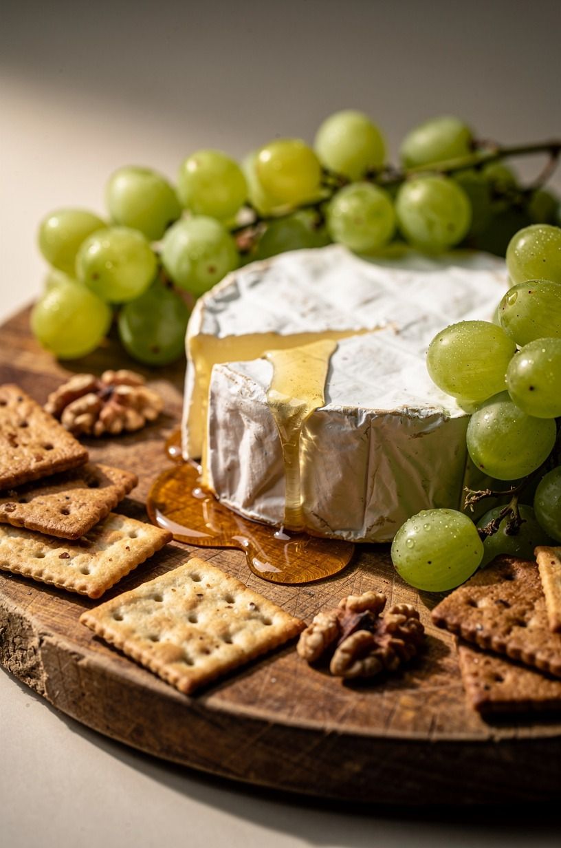 Frame Brie with Green and Gold