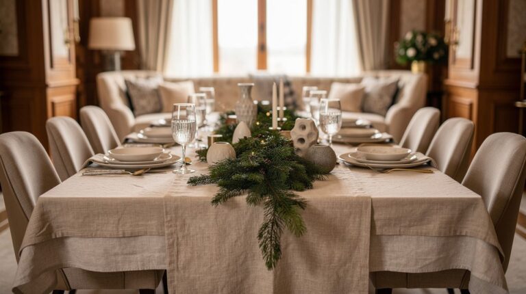 18 Christmas Dinner Table Setting Ideas That Look Expensive on a Budget
