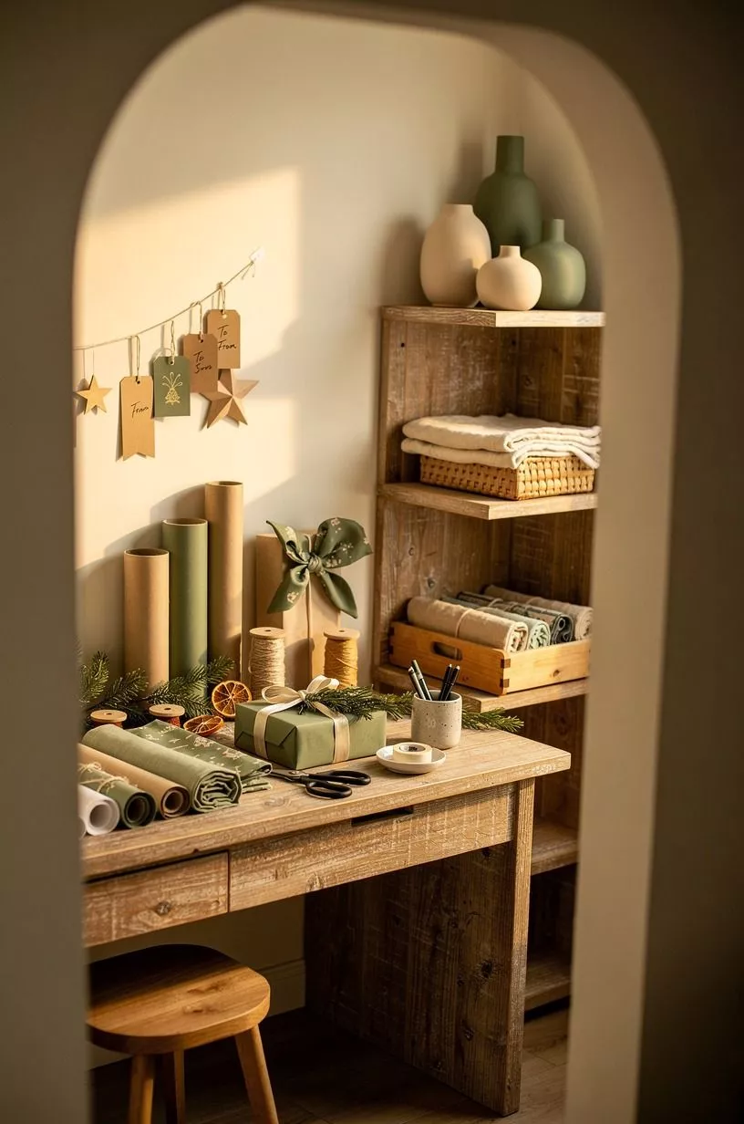 Build a No-Waste Wrapping Station
