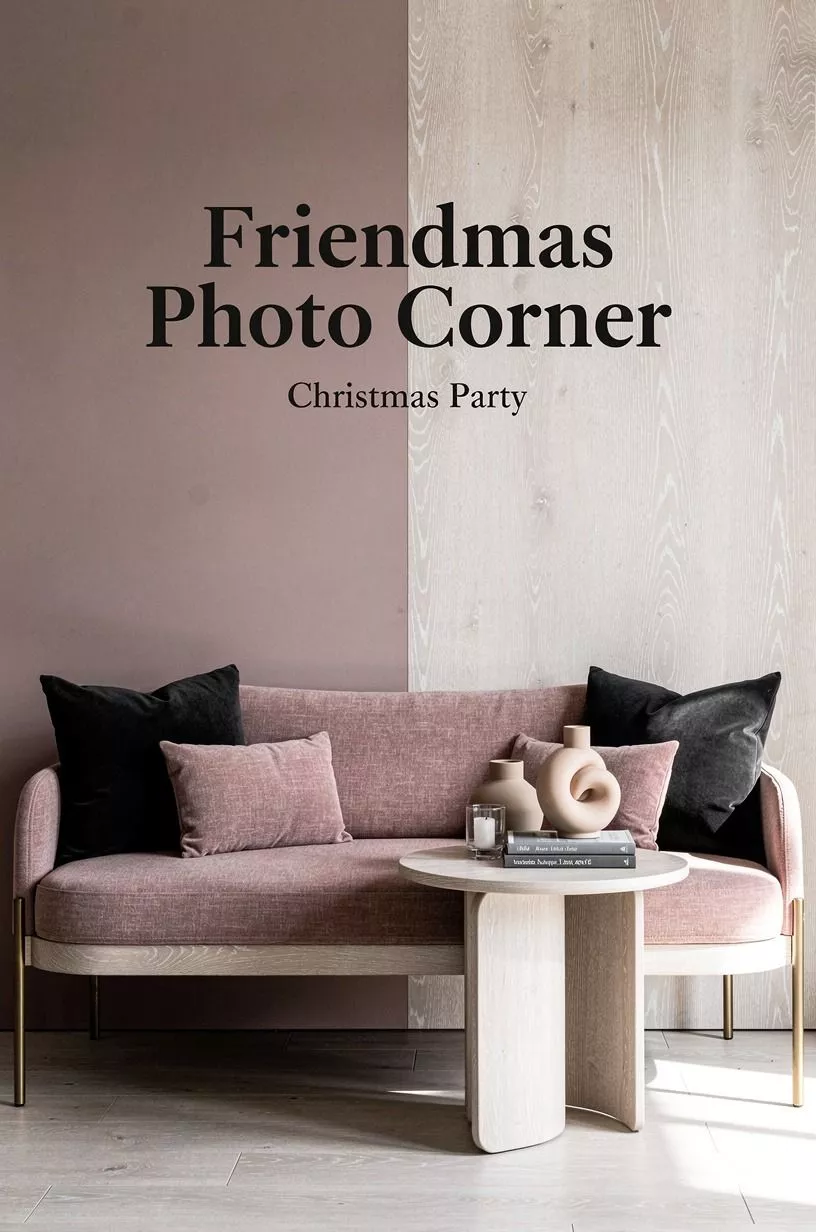 Frame the Friendmas Photo Corner