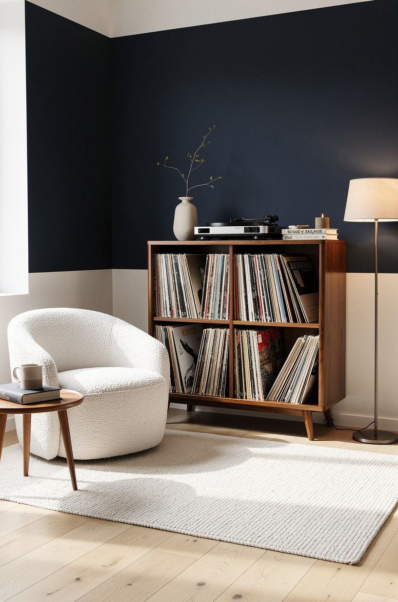 Anchor the Room With the Record Cabinet First