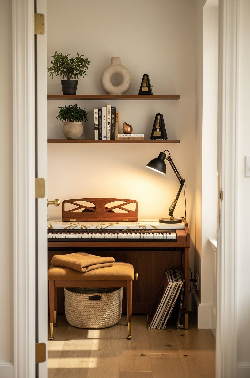 Make a Small Room Work With the Foldaway Instrument Zone