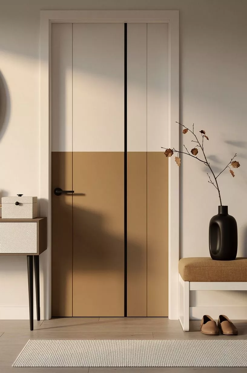 Could a Candy Corn Door Look Grown-Up?