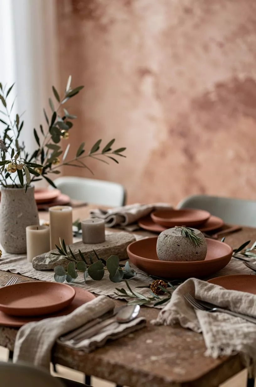 Keep the Christmas dinner table narrow