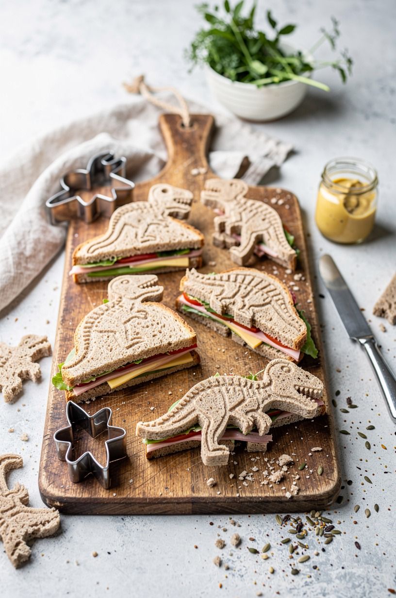 Create The Fossil Sandwich Cutouts