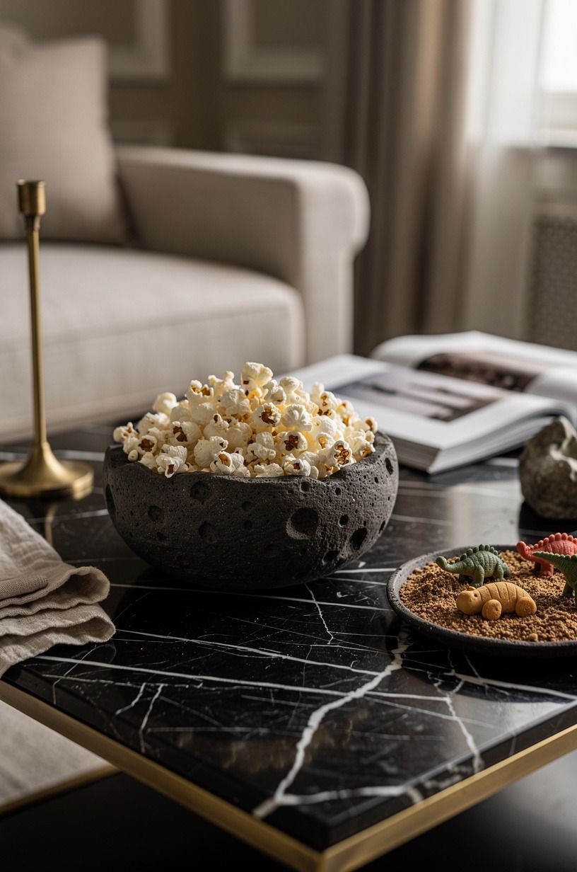 Make A Mini Meteorite Popcorn Bowl